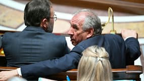 Le Premier ministre François Bayrou à l'Assemblée nationale, à Paris, le 2 avril 2025