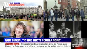 Mort du prince Philip: Jane Birkin se dit "triste pour la reine"