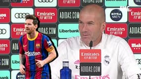 Real Madrid : "C'est mieux que Messi reste à Barcelone" souhaite Zidane