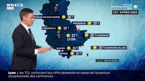 Météo à Lyon: Un temps très estival et jusqu'à 31°C