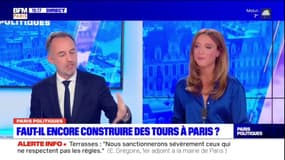 Bientôt d'autres tours à Paris? Pour Emmanuel Grégoire, "la réponse est non"