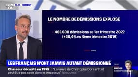 Les Français n'ont jamais autant démissionné - 01/07