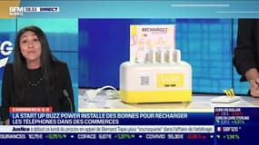 Commerce 2.0 : La start-up Buzz Power installe des bornes pour recharger les téléphones dans les commerces, par Anissa Sekkai - 26/10