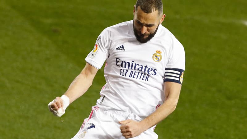 Liga: le Real s'en sort in extremis grâce au doublé d'un immense Benzema