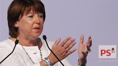 Le Parti socialiste a réaffirmé qu'il reviendrait sur la réforme des retraites présentée ce mardi et qu'il rétablirait l'âge légal de départ à 60 ans s'il revient au pouvoir. /Photo prise le 29 août 2010/REUTERS/Stéphane Mahé