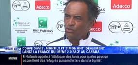 France-Canada en Coupe Davis: Yannick Noah est "fier" de ses joueurs