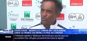 France-Canada en Coupe Davis: Yannick Noah est "fier" de ses joueurs