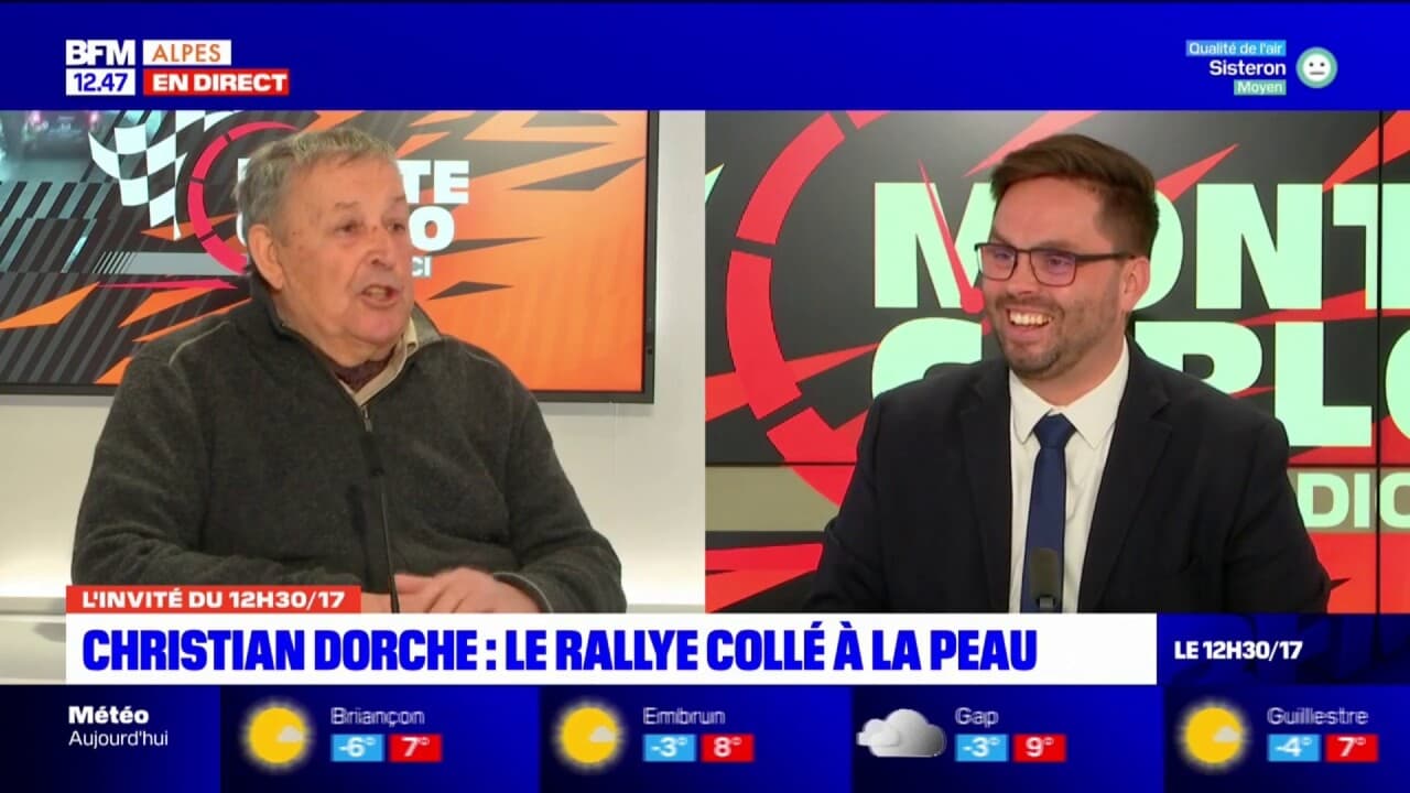 Rallye Monte-Carlo: les souvenirs de l'ancien pilote Christian Dorche