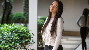 Nabilla en juillet 2013 à Paris