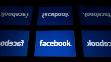 Le logo de Facebook.