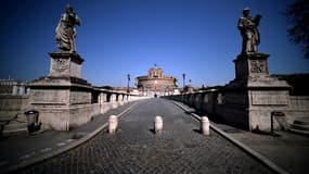 Vue de Rome pendant le confinement