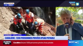 Lavandou: la mairie espère un retour complet de l'eau potable d'ici à "samedi soir"