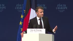 "Nous, Européens, nous ne faisons pas la guerre à la Russie ou au peuple russe" réaffirme Emmanuel Macron