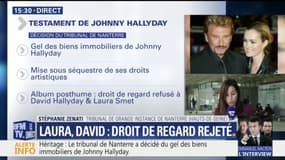 Johnny: droit de regard rejeté pour Laura et David sur l’album de leur père  