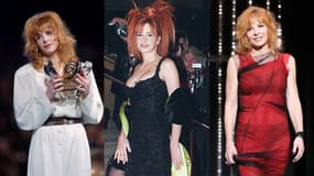 Mylène Farmer en 1988, 2000 et 2021