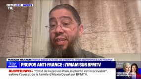 Propos anti-France: "En aucun cas, je n'ai insinué un jour que le drapeau français était dérangeant pour moi", affirme Mahjoub Mahjoubi (imam de Bagnols-sur-Céze)