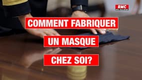 EN VIDÉO: Comment fabriquer un masque chez soi?