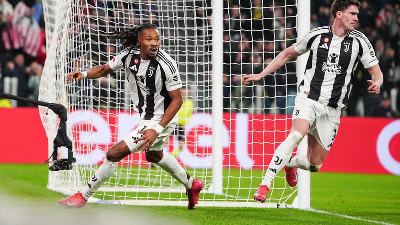 Juventus: double-contact, frappe... le but splendide de Khephren Thuram