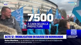 Manifestations du 13 avril: mobilisation en baisse en Normandie