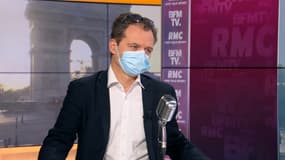 Rémi Salomon, invité de BFMTV-RMC jeudi 25 février 2021.