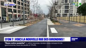 Lyon 7E : voici la nouvelle rue des Girondins