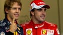 Vettel et Alonso, la première ligne du GP du Canada.