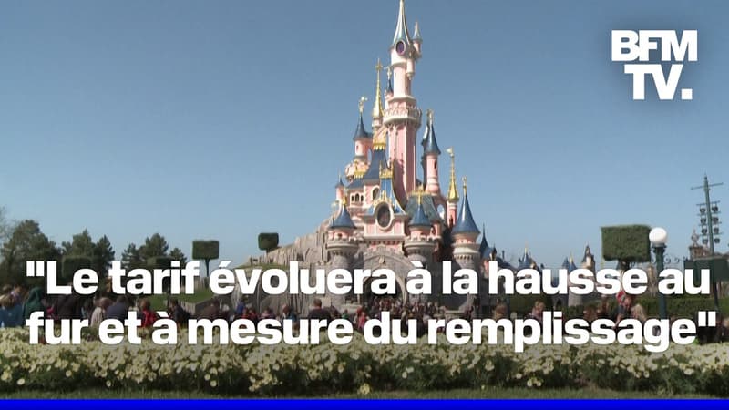 Disneyland Paris met en place la tarification dynamique