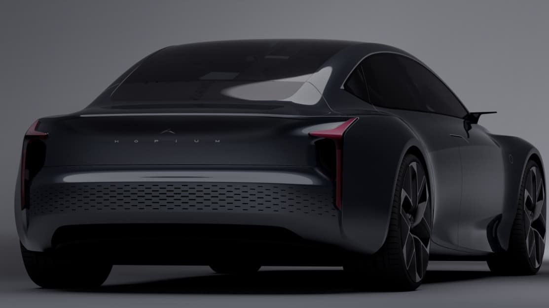 Le design de l'Hopium a été créé avec une équipe issue de Porsche et Tesla Le design de l'Hopium a été créé avec une équipe issue de Porsche et Tesla