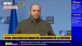 "Nous poursuivrons, nous sommes forts, nous sommes capables", Roustem Oumierov, ministre de la Défense de l'Ukraine