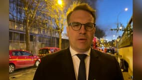 Le maire du XVIIe arrondissement Geoffroy Boulard sur BFMTV, le 7 avril 2025.