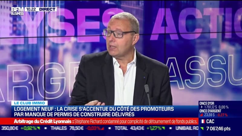 Logement neuf : la crise s’accentue du côté des promoteurs par manque de permis de construire délivrés
