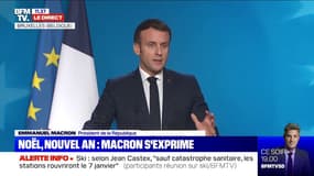Emmanuel Macron: "J'ai une pensée toute particulière pour tous les artistes qui attendaient beaucoup cette date du 15 décembre"