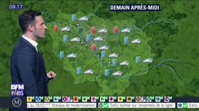 Météo Paris-Ile-de-France du 8 février: Ciel bien gris et averses à prévoir