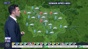 Météo Paris-Ile-de-France du 8 février: Ciel bien gris et averses à prévoir