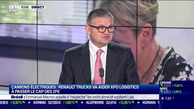 Camions électriques: Renault Trucks va aider XPO Logistics à passer le cap des ZFE
