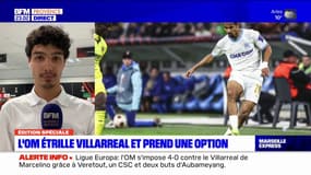 L'OM étrille Villarreal et prend une option sur la qualification en quarts