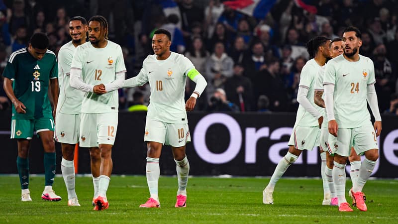 Les Joueurs De L Equipe De France Face A L Irlande Du Nord Le 8 Juin 2026 2300076
