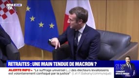 Retraites: lors du conseil des ministres, Emmanuel Macron s'est dit prêt à "une amélioration autour de l'âge pivot"