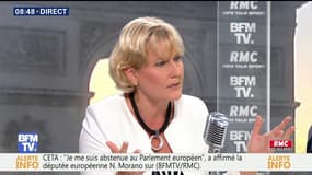 Nadine Morano face à Jean-Jacques Bourdin en direct