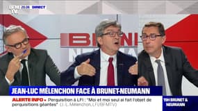 "J'ai eu raison de leur tenir tête (...) personne ne m'intimide", répond Jean-Luc Mélénchon au sujet des perquisitions