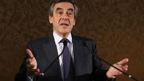 François Fillon à Paris le 22 novembre 2016