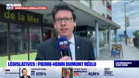 Résultats législatives 2022: "C'est à partir de Calais que nous allons rebâtir la droite car nous sommes la seule opposition constructive", réagit Pierre-Henri Dumont élu dans la 7e circonscription du Pas-de-Calais