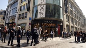 C'est ici qu'a eu lieu mercredi l'agression, vers 18 heures, dans Paris.