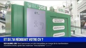 Loire-Atlantique: une cabine permet grâce à l'IA de créer son CV et de postuler à des offres d'emploi en dix minutes