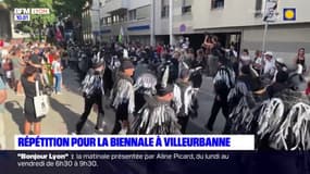 Villeurbanne: répétition générale pour la Biennale de danse