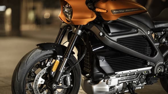 La moto électrique LiveWire d'Harley équipée d'une batterie développé par Samsung SDI