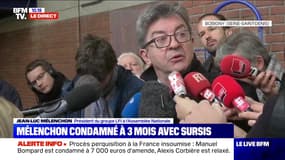 Mélenchon condamné à 3 mois avec sursis - 09/12