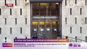 Gabriel Attal veut durcir la loi pour les délinquants mineurs 