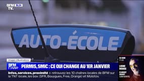 Permis, SMIC : ce qui change au 1er janvier - 01/01