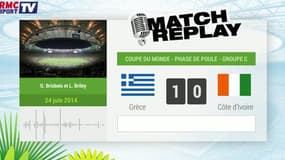 Grèce - Côte d'Ivoire : Le Match Replay avec le son RMC Sport !